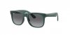 OKULARY DZIECIĘCE RAY-BAN® JUNIOR JUSTIN RJ 9069S 7130T3 48 Z POLARYZACJĄ